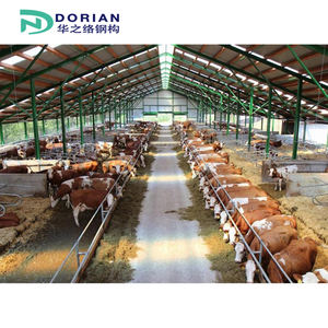 Eenvoudig Geassembleerde Structurele Stalen Veehouderij Gecontroleerde Pluimveeschuur - Product Image 1