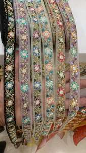 2025 Expo vente dentelle tissu robe de luxe dentelle perlée tissu femmes soudanaises Toub en gros Durable en utilisant du coton français à bas prix - Product Image 2