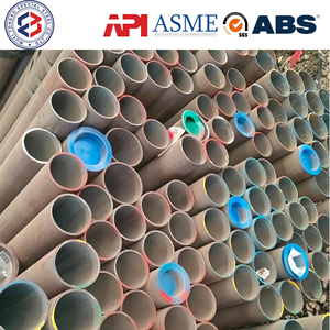 أنبوب أنبوب غير ملحوم CS ASTM A36 A106 B A53 B API 5L B S235JR S275JR S355JR SMLS نهاية سادة عارية مشطوفة سوداء - Product Image 5