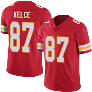 2025 Heren Kansas City Football Shirts 15 Patrick Mahomes 87 Travis Kelce 10 Pacheco 4 Rice 7 Butker Gestikte Football Shirts - Product Image 6