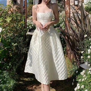 ชุ<span class=keywords><strong>ด</strong></span>เดร<span class=keywords><strong>ส</strong></span>กระโปรงยาวผ้าแจ็คการ์ดลายใหม่สำหรับฤ<span class=keywords><strong>ด</strong></span>ูร้อน <span class=keywords><strong>ส</strong></span>ไตล์หรูหราเบาๆ <span class=keywords><strong>ส</strong></span>ำหรับผู้หญิง ขายส่งเสื้อผ้า - Product Image 2