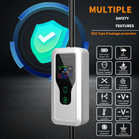 Prise UK WUFEN pour chargeur de véhicule électrique portable 2,99 kW 8/10/13A Câble de charge 5M NACS 230-250V Nouveau IP67