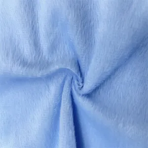 Fabrik 150gsm 100% Polyester Short Pile Velours Plüsch Velboa Kunst pelz Stoff für Kleidungs stück