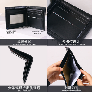 ชุดของขวัญแฟนซี & Yc M2808 สำหรับผู้ชาย MOQ1 นาฬิกาควอตซ์ กระเป๋าสตางค์ เข็มขัด พวงกุญแจ ปากกาลูกลื่น กล่องของขวัญ ชุดของขวัญธุรกิจ 7 ชิ้น - Product Image 4