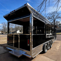Camion de restauration avec équipement de cuisine complet, camion de restauration BBQ entièrement équipé, restaurant mobile, conteneur bar, camion de restauration pour pizza et tacos