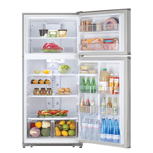 Élégant Inox 258 L Gel Livraison Double Porte <span class=keywords><strong>Convertible</strong></span> Réfrigérateur - Product Image 5