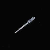 Pipette Pasteur jetable en PE pour usage médical en laboratoire, capacité de 0,1 ml à 10 ml