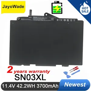 Neue 11,4 V 42,<span class=keywords><strong>2</strong></span> WH SN03XL Laptop-Batterie für HP EliteBook 820 725 G3 G4 Serie 800514-001 800232-241 HSTNN-UB6T HSTNN-DB6V SN03XL - Product Image 2