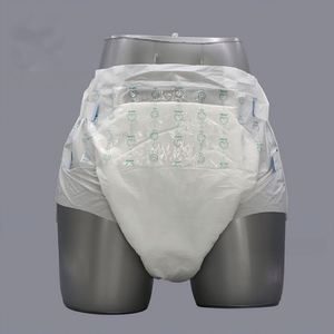 Couches jetables pour adultes super absorbantes, hypoallergéniques, anti-fuites, sans fluorure, pour l'incontinence, personnalisables et confortables - Product Image 4