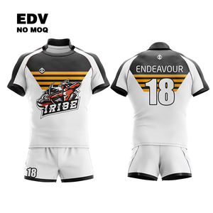 Maillot de rugby brodé Maillot de rugby de sport pour homme Maillot de rugby à personnalisation à séchage rapide pour club - Product Image 2