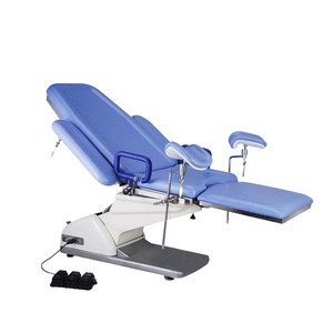 Tre funzioni di ginecologia ostetrica <span class=keywords><strong>lettino</strong></span> <span class=keywords><strong>elettrico</strong></span> da visita con piastra gamba regolabile - Product Image 6