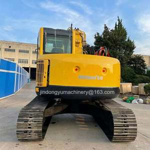 Mini-excavatrice sur chenilles hydraulique d'occasion Komatsu PC128US LC-10 en bon état, modèle original - Product Image 4