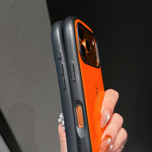 เคสโทรศัพท์กันกระแทกแบบมันเงา รุ่น <span class=keywords><strong>Iface</strong></span> ป้องกันการตก สำหรับ iPhone 17 Pro Max 12 13 14 15 7/8 ขอบสีลูกกวาด ฝาหลัง - Product Image 4