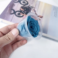 Vente en gros de cadeaux de noël pour la saint-valentin grade A véritables têtes de roses éternelles naturelles infini immortel roses éternelles conservées
