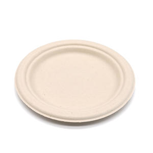 Ensemble d'assiettes <span class=keywords><strong>en</strong></span> papier compostables, assiettes <span class=keywords><strong>en</strong></span> papier blanc biodégradables, assiettes <span class=keywords><strong>en</strong></span> papier naturel blanc pour invités, vaisselle jetable pour fête - Product Image 1