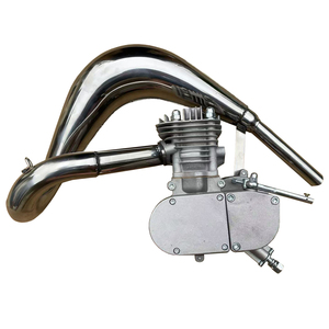 Tubo de escape silencioso para motores de <span class=keywords><strong>bicicleta</strong></span> ZTMOTO ZTX65 / MZ65 85cc de 2 tiempos - Product Image 5