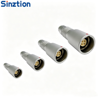 Connecteur Push-Pull étanche IP68 série K compatible avec le câble d'extension à prise flottante PHG