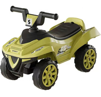 Voiture à pédales surdimensionnée pour enfants avec poignée, en plastique PP, pour les enfants de 2 à 4 ans, voiture électrique pour enfants unisexe