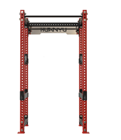 Rack de musculation professionnel commercial 75x75x3mm en acier, haute capacité, réglable en hauteur, pour squats, robuste, pour salle de sport