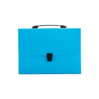 Organisateur de fichiers en accordéon, couvercle extensible Portable A4, pressage à chaud, multicolore, 13 poches