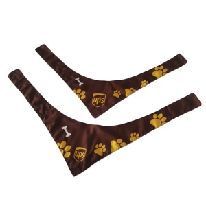 ผ้าโพกหัวสุนัขลายสก๊อตพร้อมโลโก้ผ้าโพกหัวสุนัขรูปทรงไม่ปกติ - Product Image 3