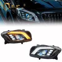 Projecteur de signal DRL pour phare de voiture SJC, lentille de projecteur pour Mercedes Benz ML W166, phare LED amélioré, ensemble modifié, pièces de voiture 12-15