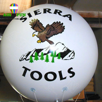 Globo Gigante Inflable de 2m, Globo Comercial Enorme de Helio para Decoraciones o Eventos