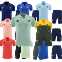 Camiseta de Fútbol Personalizada, Transpirable, de Secado Rápido, de Poliéster, Uniforme de Equipo para Adultos, Impresión por Sublimación, Nombre y Número, Local y Visitante