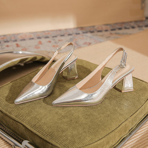 Zapatos de Tacón Alto Stiletto Antideslizantes y Sensuales para Mujer, Cómodos para Fiestas de Invierno, Uso Durante Todo el Año - Product Image 2