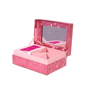 Exclusively Handmade Pink Kraft Paper Gift Box Top Quality Chocolate Candy Coffee Packaging Paper Box Light Pink Paper Gift Box - Product Image 2