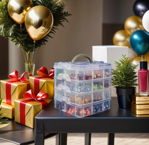 Fabricant d'une grande boîte d'organisation de dés en plastique personnalisée pour les joueurs - Product Image 5