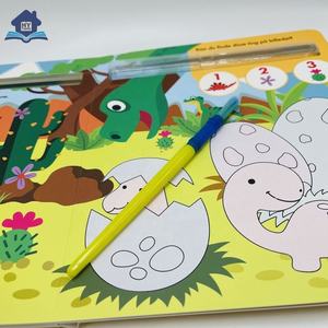 Nouveau en 2024 usine bas <span class=keywords><strong>prince</strong></span> impression dessin doodle livre tableau de coloriage livre d'eau magique pour les enfants - Product Image 6