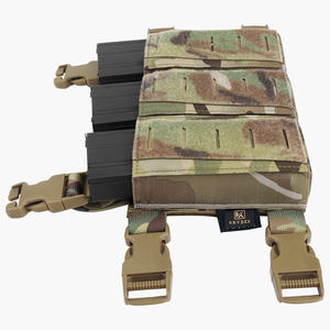 KRYDEX Tactique Triple Mag Pouch Crochet Dos et Femelle Boucles Placard <span class=keywords><strong>Magazine</strong></span> Panneau avec Insert Set Clip Holder - Product Image 6