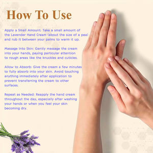 Crème fortifiante pour les <span class=keywords><strong>ongles</strong></span> de marque privée baume pour les mains à cuticules lavande vitamine E hydratant peau sèche baume pour les mains réparation traitement des <span class=keywords><strong>ongles</strong></span> - Product Image 5