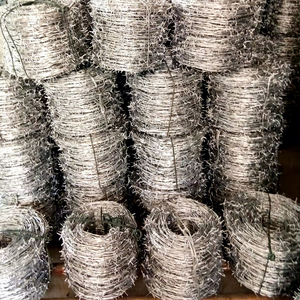 Alambre de púas galvanizado de la marca SQ, malla de alambre de púas simple, precio económico, muestras gratuitas, bobinas de alambre de hierro de China, ¡gran oferta! - Product Image 6