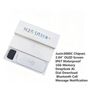 2026 Hello prugna Amoled H26ultra + H16 Ultra Plus Smartwatch relogoj Inteligente Watchultra3 Smart Watch H26 Ultra + Plus <span class=keywords><strong>3</strong></span> - Product Image 1