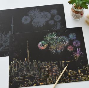 Papel <span class=keywords><strong>de</strong></span> Rascar Arcoíris Personalizado para Niños, Papel Mágico para Rascar, Servicio <span class=keywords><strong>de</strong></span> Impresión <span class=keywords><strong>de</strong></span> Arte - Product Image 4