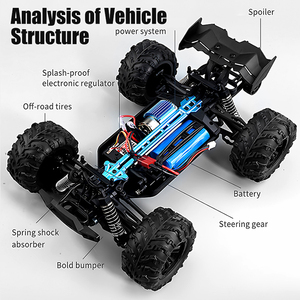 Coche RC Scy 16101 2.4ghz 4WD, Carros a <span class=keywords><strong>Control</strong></span> <span class=keywords><strong>Remoto</strong></span> 1/16 38km/H, Camioneta de <span class=keywords><strong>Control</strong></span> <span class=keywords><strong>Remoto</strong></span> Todoterreno de Alta Velocidad - Product Image 4