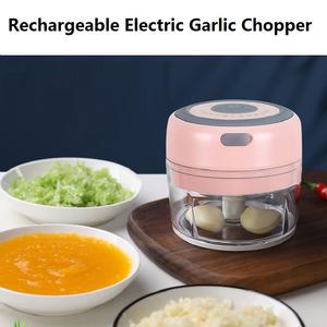 Mini picadora de ajo eléctrica inalámbrica para el hogar, cocina - Product Image 4