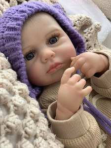 Poupée en silicone R&B <span class=keywords><strong>Reborn</strong></span> Para Vinyl Jumeaux Bébé Fille Tarry Black Pee Cry Vente en gros Garçon Enfants - Product Image 6