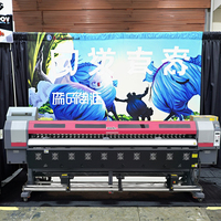 Impresora de Inyección de Tinta Ecológica para Publicidad Exterior, Económica, Industrial, para Vinilo, con Cabezal de Impresión DX7 XP600, Venta al por Mayor