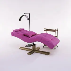 Equipo de salón de belleza Cama de belleza Salón de belleza Spa tailandés Cama de pestañas Muebles de salón de metal Mesa de masaje - Product Image 1