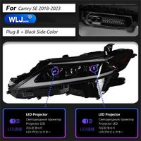 Kit de modernisation de phares LED pour Toyota Camry 2018-2023, avec lentilles de projecteur, feux de jour (DRL) et clignotants séquentiels.
