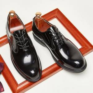 Туфли-оксфорды мужские из глянцевой кожи - Product Image 3