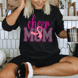 Nuevo Diseño Termoadhesivo Personalizado para Mamá de la Tropa de Animadores, Conciencia del Cáncer de <span class=keywords><strong>Mama</strong></span>, Lavable para Prendas - Product Image 6