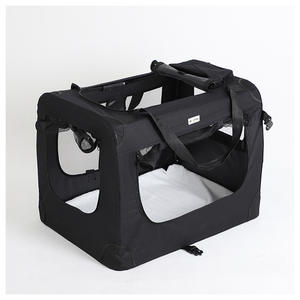 Bolsa de transporte de gato con cremallera de poliéster transpirable portátil al aire libre al por mayor del fabricante - Product Image 3