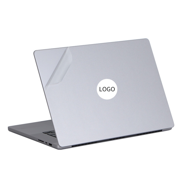 Refurbished High-quality Scratch-resistant Removable Laptop Skin Stickers for Macbook Pro air A2141 Space Grey Set Model A244