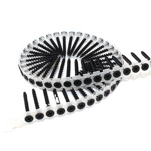 Certified Precision <b>Flat</b> Head Collated <b>Screws</b> REACH Compliant for Sheet Metal Fabrication Systems - Product Image 1