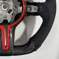 Volant en fibre de carbone véritable pour BMW M3 M5 Série 3 Série 5 F01 F02 F05 F10 F12 F20 F22 F30 F31 F32 F35 F80 F88 E90 E70