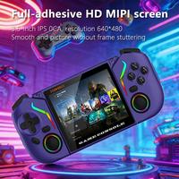 Console de jeu portable X95 Pro Android 9.0, écran IPS de 3,5 pouces, lecteur de jeux rétro, prise en charge du WiFi, lecteur vidéo avec joystick RGB